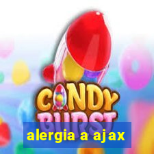 alergia a ajax